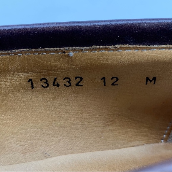 Magnanni Lino Brown Leather Slip On Loafers 12M